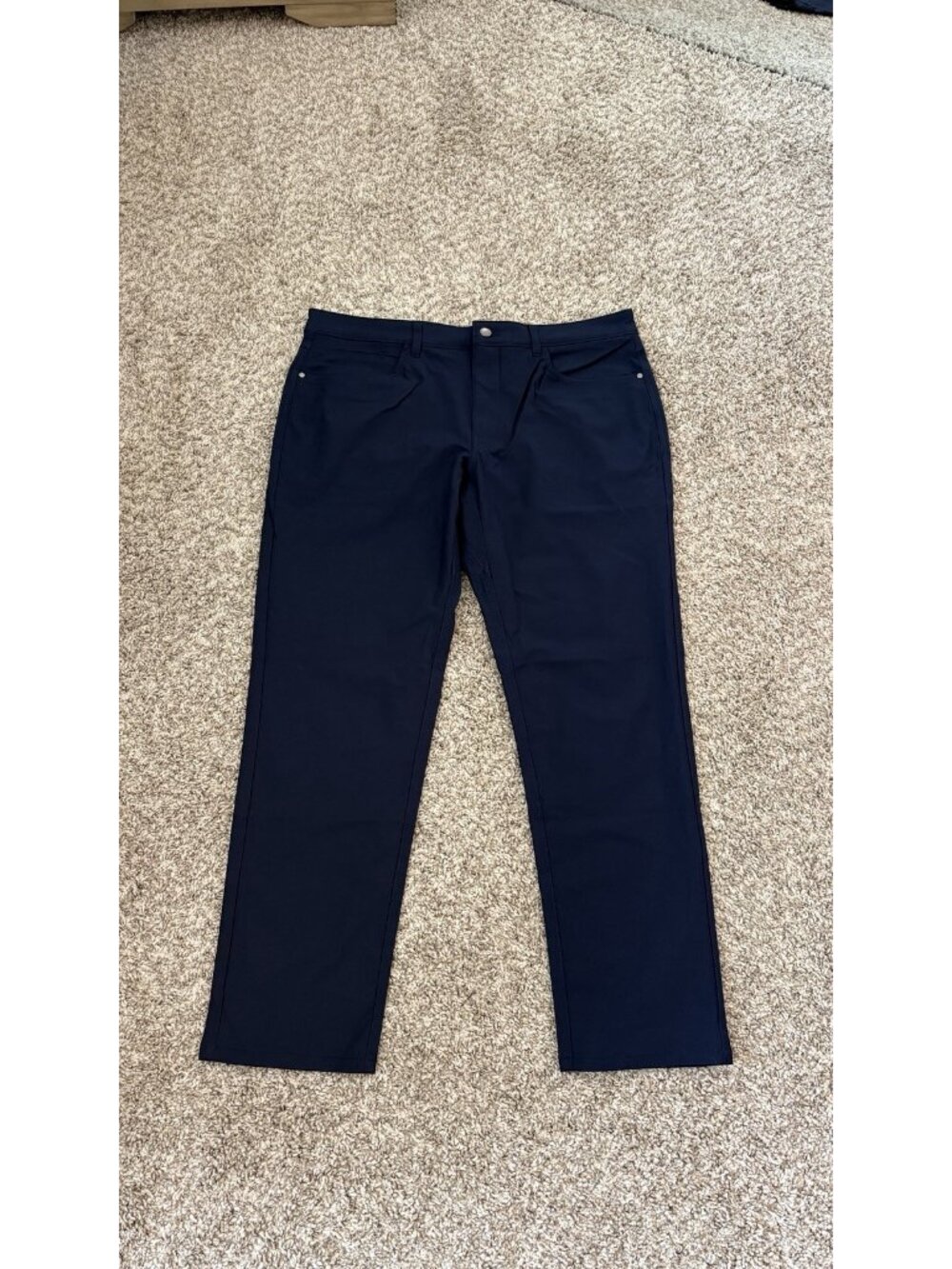 Member's Mark Slim Fit Men's Benton UPF 30 Stretch Performance Pant 36x30 Navy